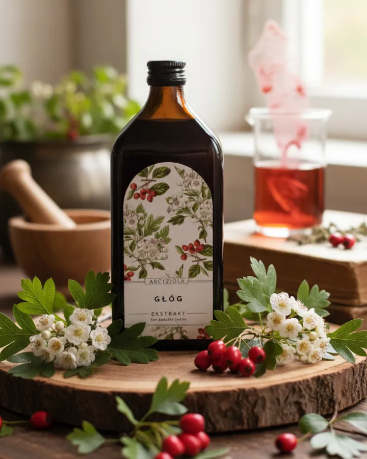 Ekstrakt z soku głogu 200ml