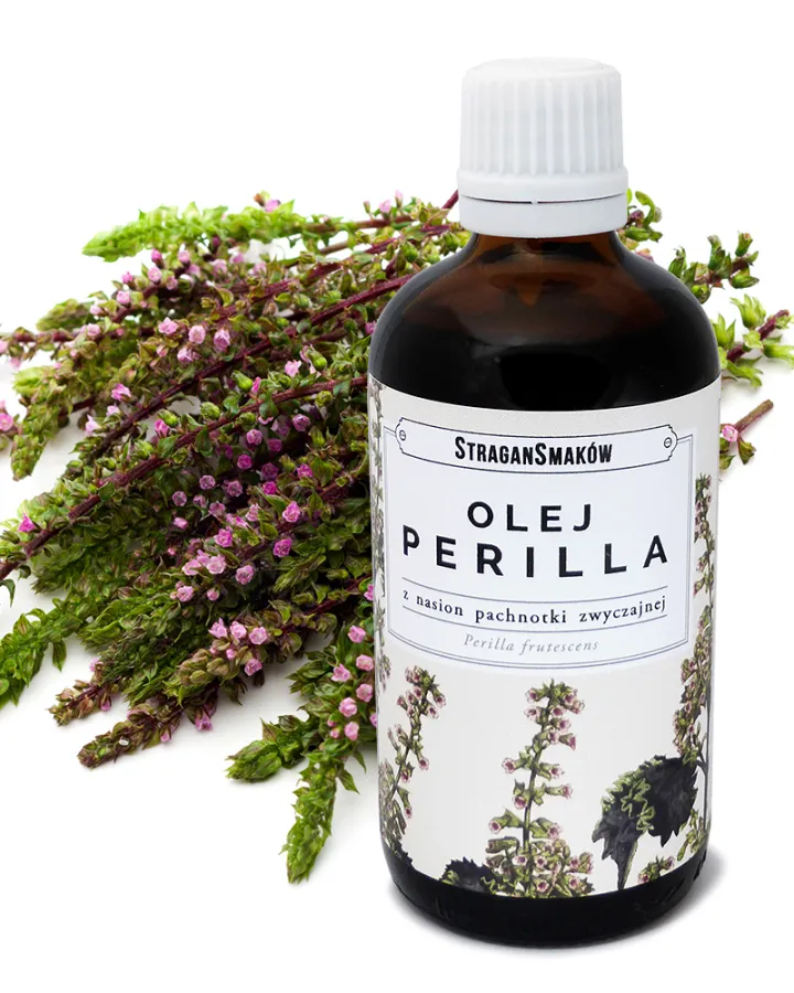 Olej Perilla - z nasion pachnotki zwyczajnej - 100 ml