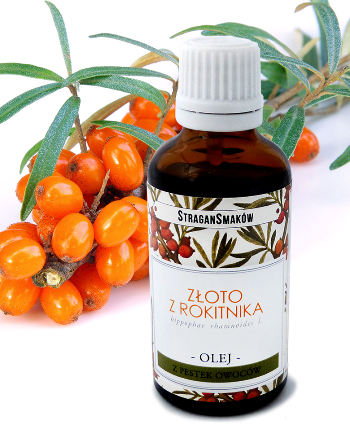 Rokitnik - olej z pestek 50ml, ekstrakcja CO2