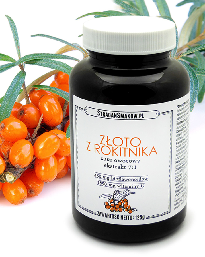 Susz z soku rokitnika 140g